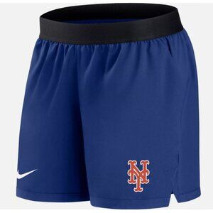New York Mets Women's Nike Authentic Collection Performance Shorts